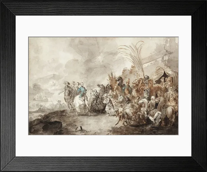 Framed Print : King Charles XII at Bender Framed Print : King Charles XII at Bender