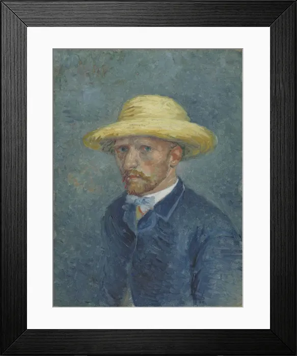 Framed Print : Portrait of Theo van Gogh, 1887 Framed Print : Portrait of Theo van Gogh, 1887