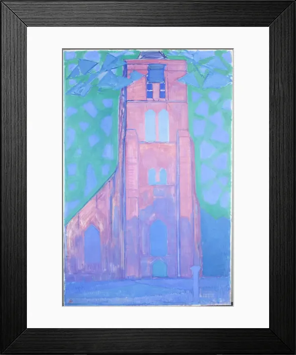 Framed Print : Zeeland Church Tower, 1911 Framed Print : Zeeland Church Tower, 1911