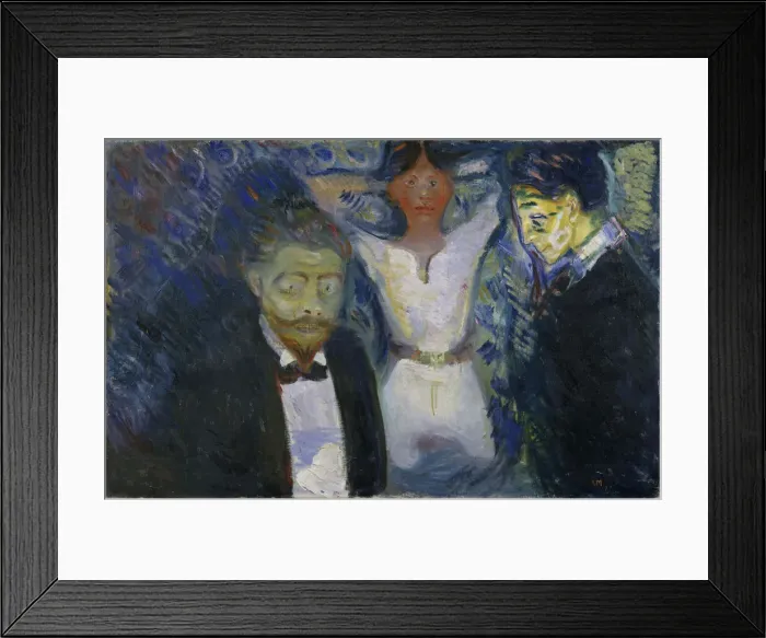 Framed Print : Jealousy, 1913 Framed Print : Jealousy, 1913