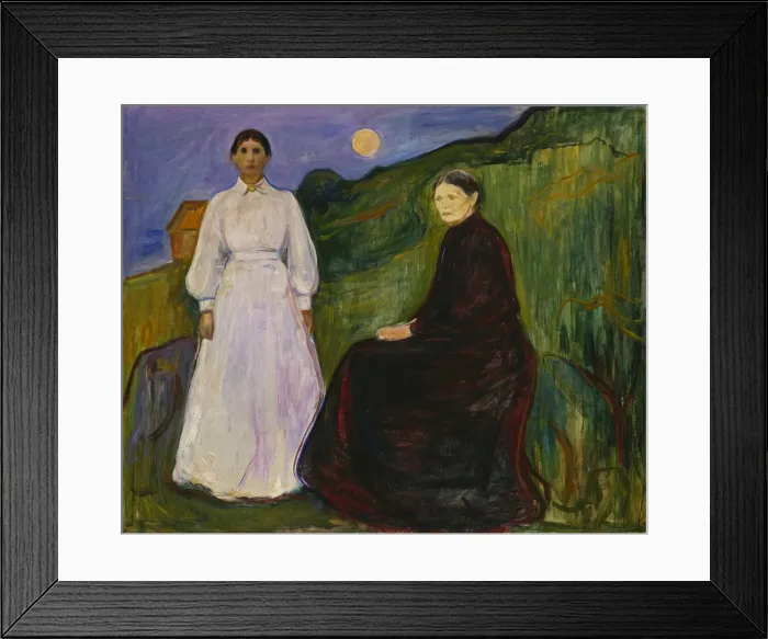 Framed Print : Mother and Daughter, 1897 Framed Print : Mother and Daughter, 1897