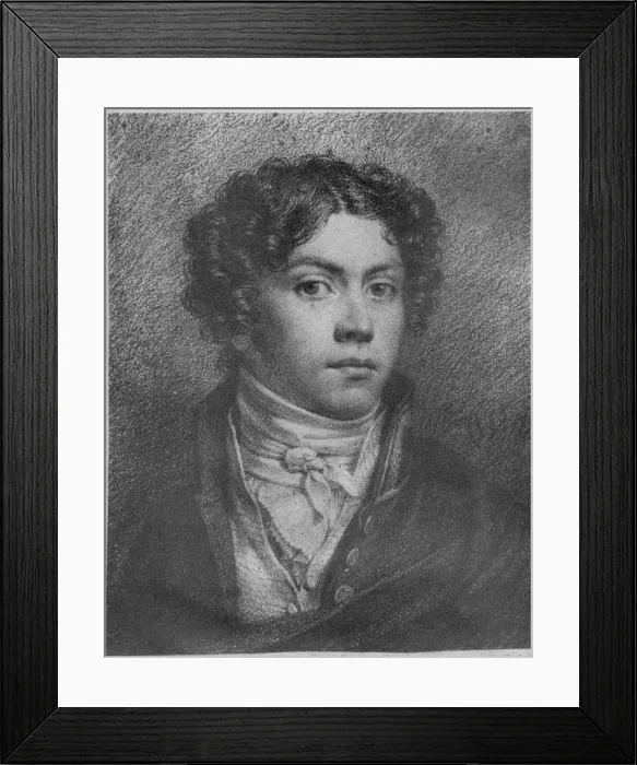 Framed Print : Self-portrait, 1811 Framed Print : Self-portrait, 1811