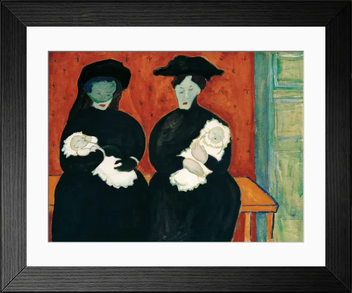 Framed Print : Twins, 1909 Framed Print : Twins, 1909
