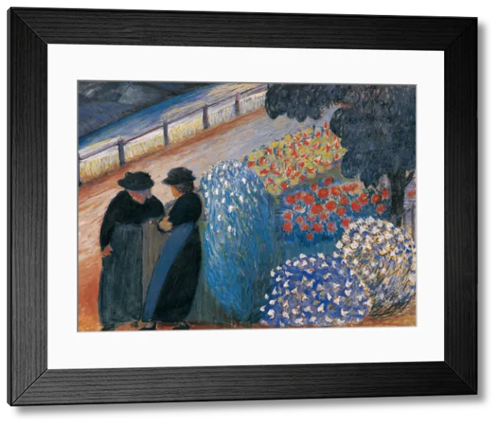 Framed Print : Womens Garden, 1910 Framed Print : Womens Garden, 1910