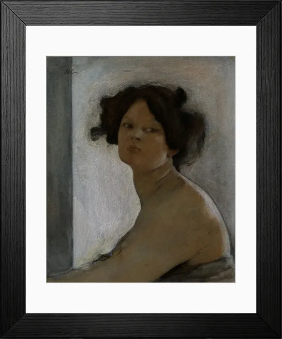 Framed Print : The Model, 1904 Framed Print : The Model, 1904