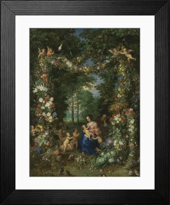 Framed Print : The Holy Family Framed Print : The Holy Family