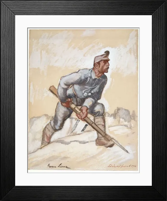 Framed Print : South-West Front, 1916, 1916 Framed Print : South-West Front, 1916, 1916