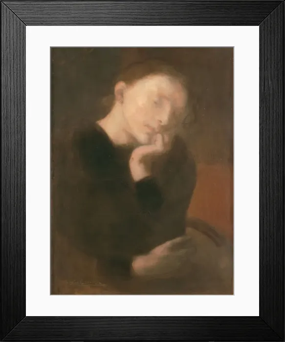 Framed Print : Meditation, ca 1892 Framed Print : Meditation, ca 1892
