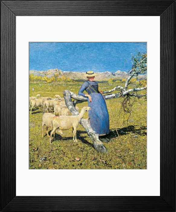 Framed Print : High Noon in the Alps, 1892 Framed Print : High Noon in the Alps, 1892