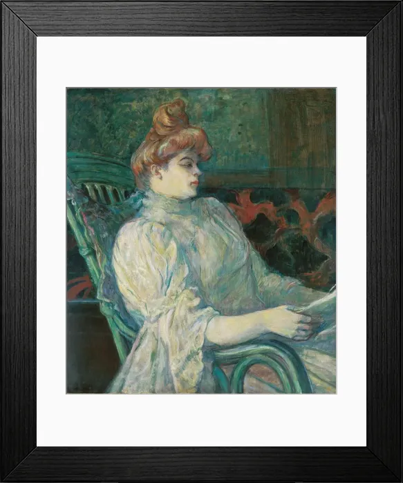 Framed Print : Madame Marthe X, in Bordeaux, 1900 Framed Print : Madame Marthe X, in Bordeaux, 1900