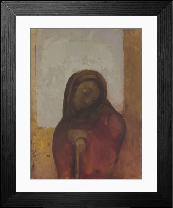 Framed Print : Despair (Suffering), 1882 Framed Print : Despair (Suffering), 1882