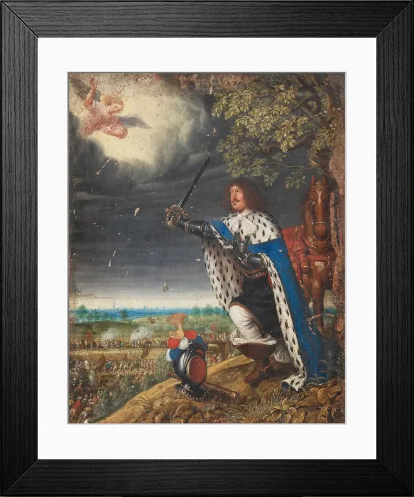 Framed Print : Frederick III of Denmark at the Battle of Nyborg on November 14, 1659 Framed Print : Frederick III of Denmark at the Battle of Nyborg on November 14, 1659