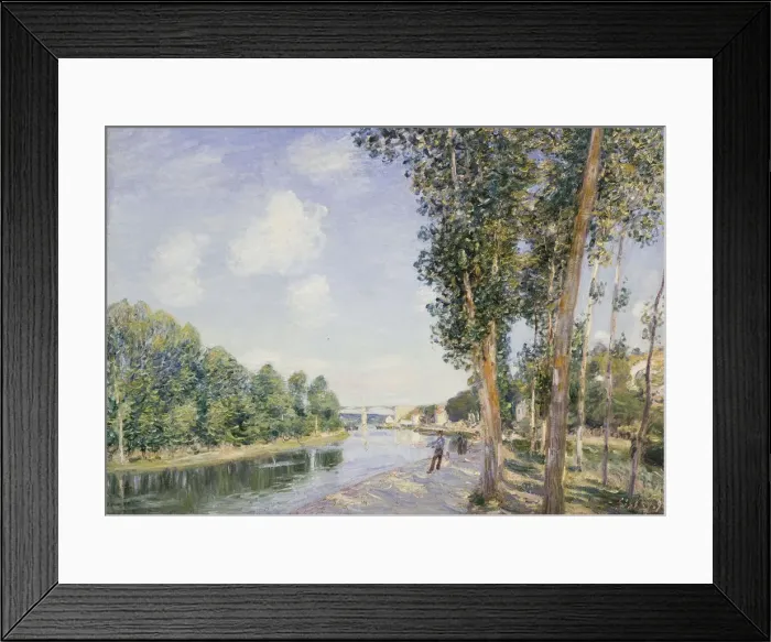 Framed Print : Saint-Mammes, June Sunshine, 1892 Framed Print : Saint-Mammes, June Sunshine, 1892