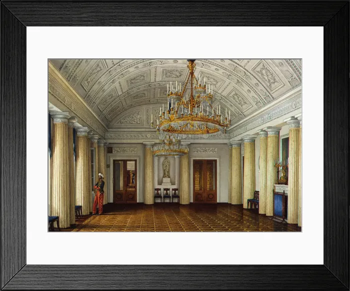 Framed Print : Interiors of the Winter Palace, The Arab Hall or Large Dining-Room, Mid of the 19th cen Framed Print : Interiors of the Winter Palace, The Arab Hall or Large Dining-Room, Mid of the 19th cen