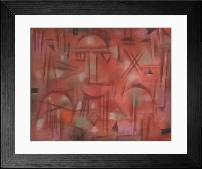 Framed Print : Physiognomic crystallisation, 1924 Framed Print : Physiognomic crystallisation, 1924