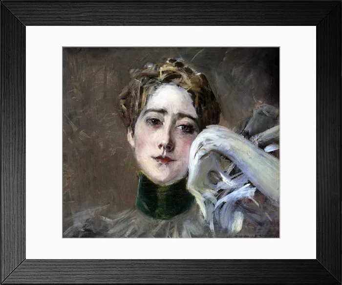 Framed Print : Portrait of Countess of Isenburg-Birstein, 1898 Framed Print : Portrait of Countess of Isenburg-Birstein, 1898