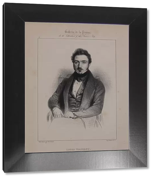 Portrait of the writer Louis Viardot (1800-1883), 1839-1840
