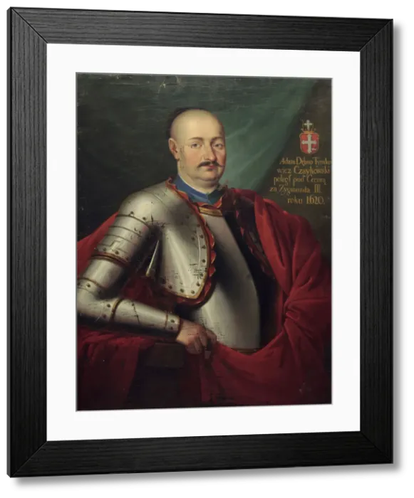 Framed Print : Adam Debno-Tymkowicz Czaykowski, Marshal of the King Sigismund III Vasa, Mid of 17th century. Artist: Anonymous Framed Print : Adam Debno-Tymkowicz Czaykowski, Marshal of the King Sigismund III Vasa, Mid of 17th century. Artist: Anonymous