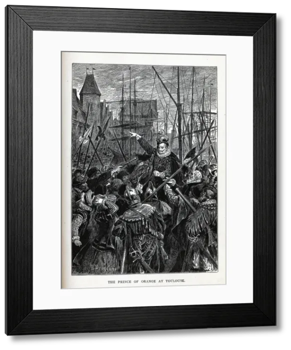 Framed Print : The Prince of Orange at Toulouse, 1882. Artist: Brend amour, Richard (1831-1915) Framed Print : The Prince of Orange at Toulouse, 1882. Artist: Brend amour, Richard (1831-1915)