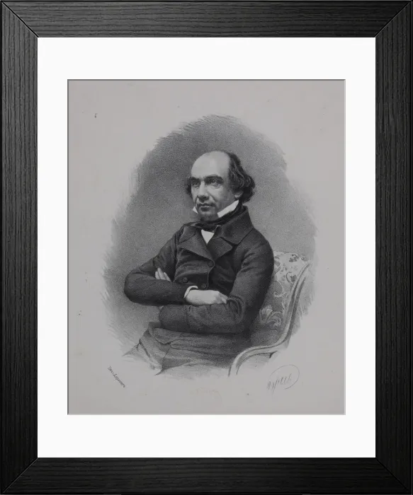 Framed Print : Portrait of the Historian Timofey Nikolayevich Granovsky (1813-1855), 1850s Framed Print : Portrait of the Historian Timofey Nikolayevich Granovsky (1813-1855), 1850s