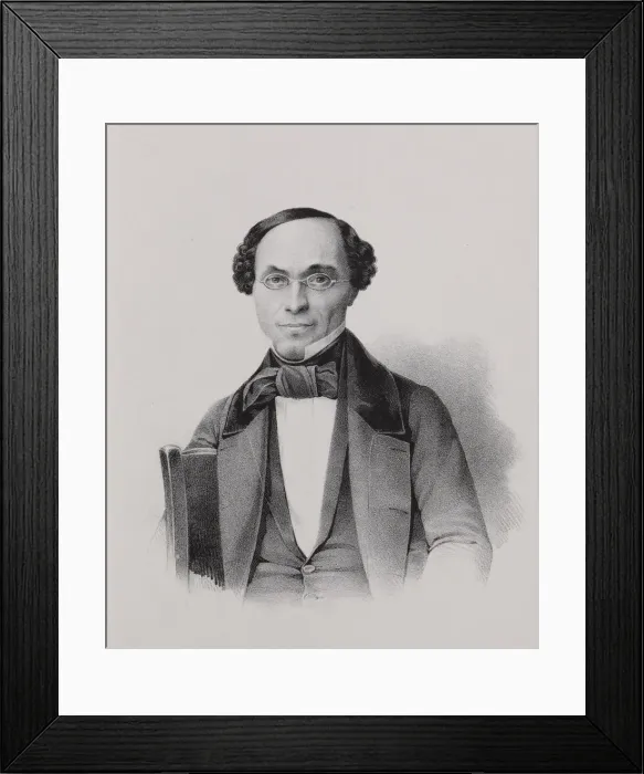 Framed Print : Portrait of Fyodor Alexeyevich Koni (1809-1889), 1840-1850 Framed Print : Portrait of Fyodor Alexeyevich Koni (1809-1889), 1840-1850