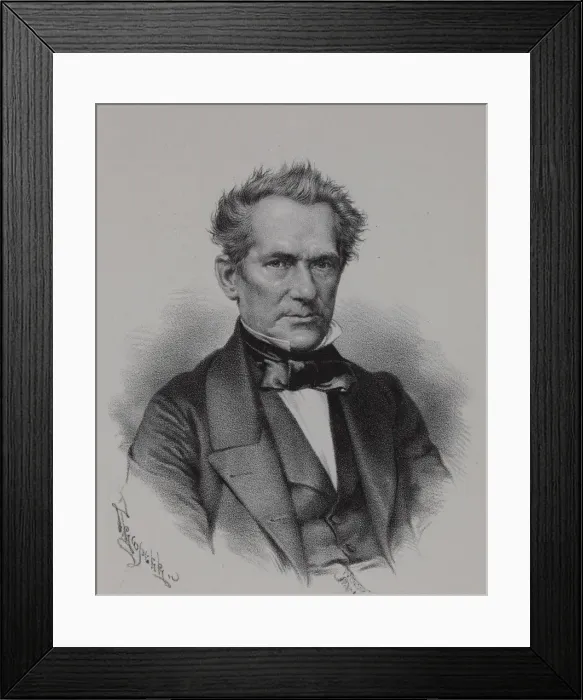 Framed Print : Portrait of Alexander Vasilyevich Nikitenko (1804-1877), 1860s Framed Print : Portrait of Alexander Vasilyevich Nikitenko (1804-1877), 1860s