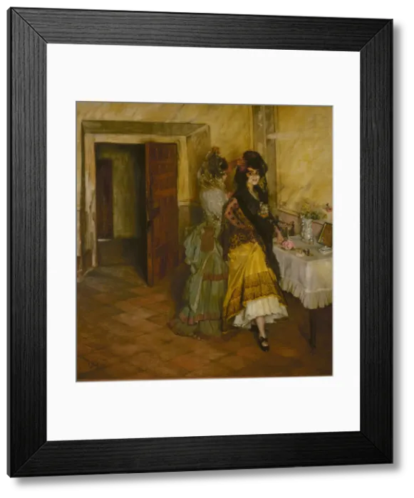 Framed Print : Preparation for a Bullfight, 1903
