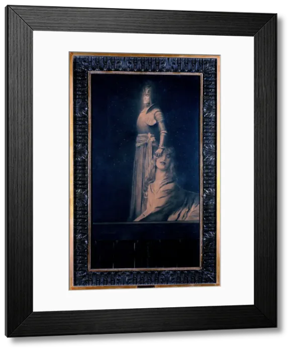 Framed Print : Avec Verhaeren: Un Ange (With Verhaeren: An Angel), 1889 Framed Print : Avec Verhaeren: Un Ange (With Verhaeren: An Angel), 1889