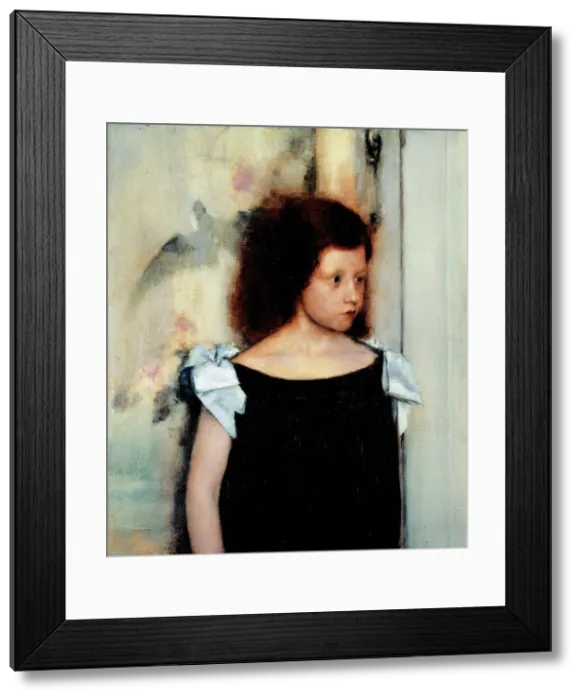 Framed Print : Portrait of Gabrielle Braun, 1886 Framed Print : Portrait of Gabrielle Braun, 1886