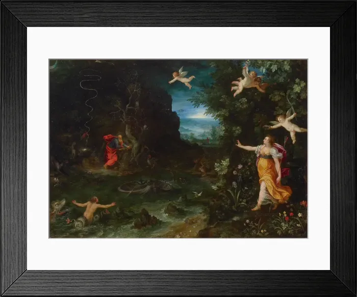 Framed Print : Allegory of Life (The Dream of Raphael), 1595 Framed Print : Allegory of Life (The Dream of Raphael), 1595