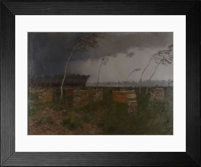 Framed Print : Storm, Rain, 1899 Framed Print : Storm, Rain, 1899