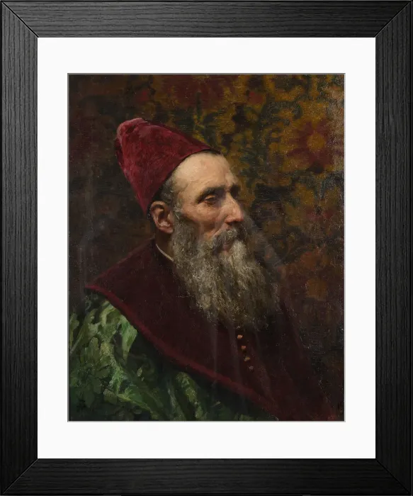 Framed Print : Portrait of a Venetian Doge, 1874 Framed Print : Portrait of a Venetian Doge, 1874