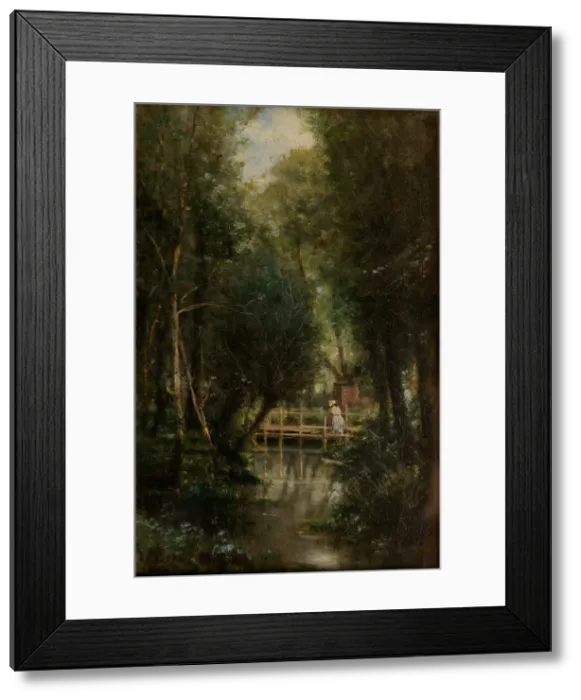 Framed Print : Veules, 1887 Framed Print : Veules, 1887