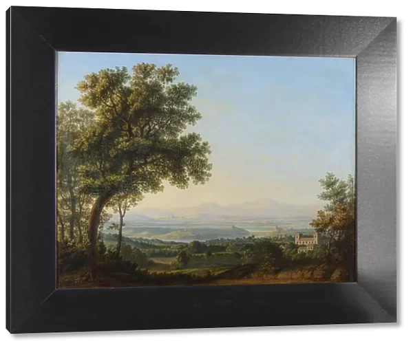 View of the Roman Campagna, First half of the 19th cent