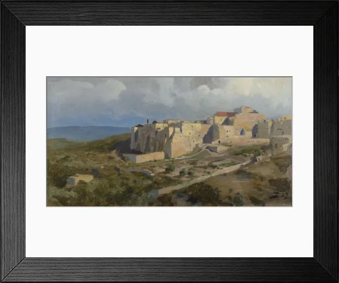Framed Print : Bethlehem, 1882 Framed Print : Bethlehem, 1882