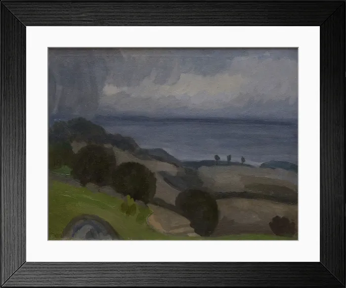 Framed Print : Crimean Landscape, Rain, 1912 Framed Print : Crimean Landscape, Rain, 1912