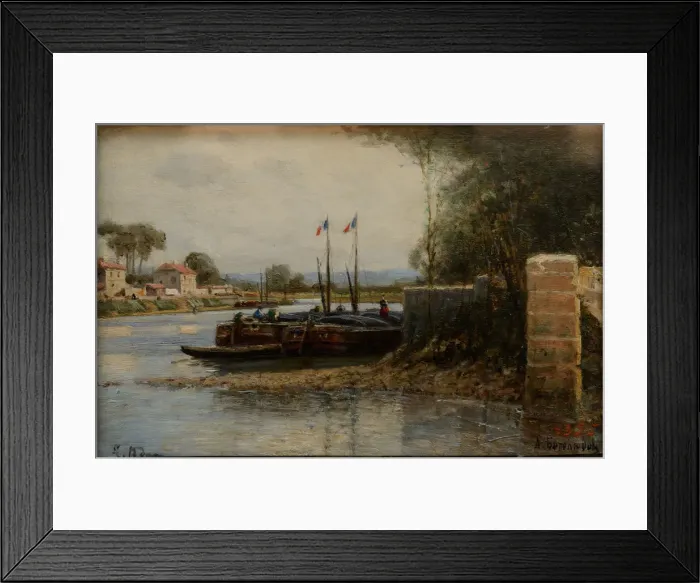 Framed Print : L Isle-Adam, 1881 Framed Print : L Isle-Adam, 1881