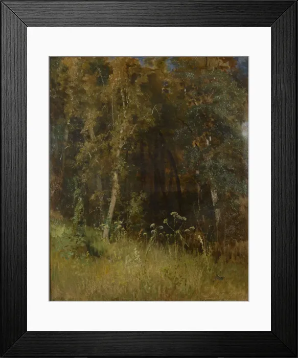 Framed Print : Forest Thicket, 1874 Framed Print : Forest Thicket, 1874