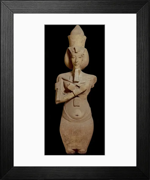 Framed Print : Statue of Akhenaten Framed Print : Statue of Akhenaten