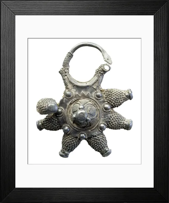 Framed Print : Silver pendant (Kolt) from Old Ryazan Framed Print : Silver pendant (Kolt) from Old Ryazan
