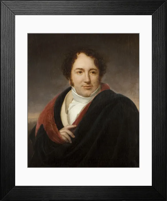Framed Print : Portrait of the opera singer Luigi Lablache (1794-1858) Framed Print : Portrait of the opera singer Luigi Lablache (1794-1858)