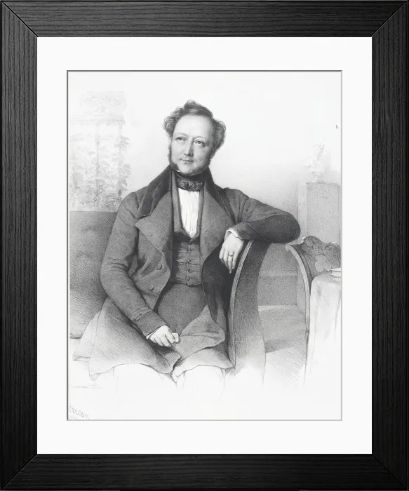 Framed Print : Portrait of Count Ivan Illarionovich Vorontsov-Dashkov (1790-1854) Framed Print : Portrait of Count Ivan Illarionovich Vorontsov-Dashkov (1790-1854)