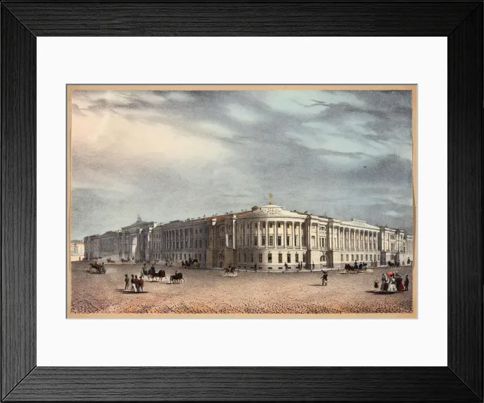 Framed Print : The Senate and Synod Buildings in Saint Petersburg Framed Print : The Senate and Synod Buildings in Saint Petersburg