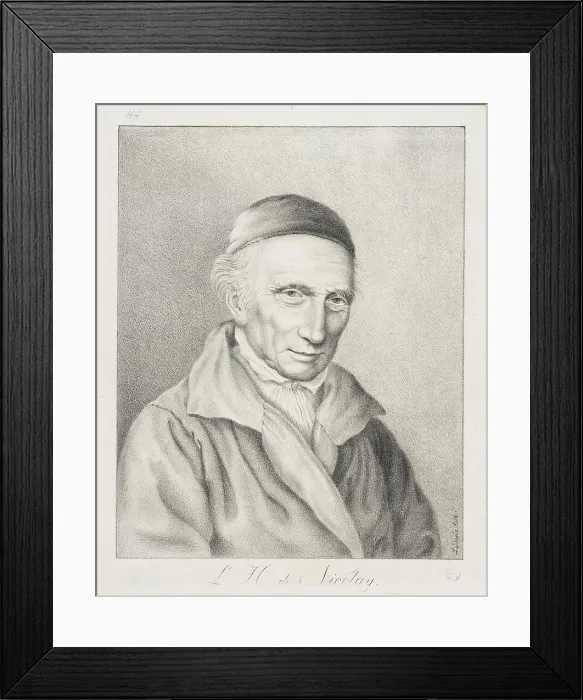 Framed Print : Portrait of Ludwig Heinrich von Nicolai (1737-1820) Framed Print : Portrait of Ludwig Heinrich von Nicolai (1737-1820)