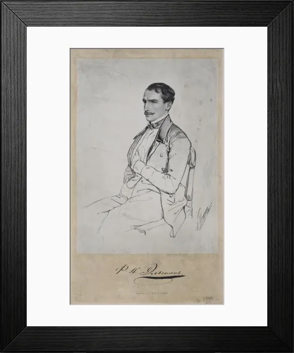 Framed Print : Portrait of Count Felix Nikolayevich Sumarokov-Elston (1820-1877) Framed Print : Portrait of Count Felix Nikolayevich Sumarokov-Elston (1820-1877)