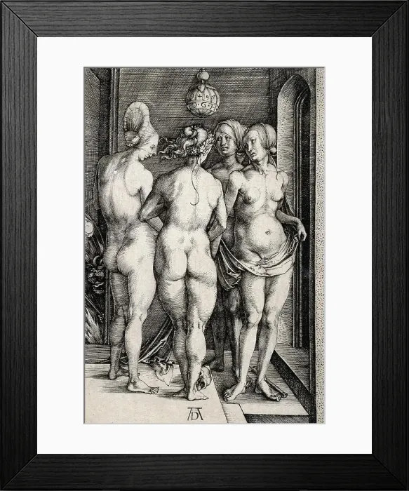 Framed Print : Four Witches