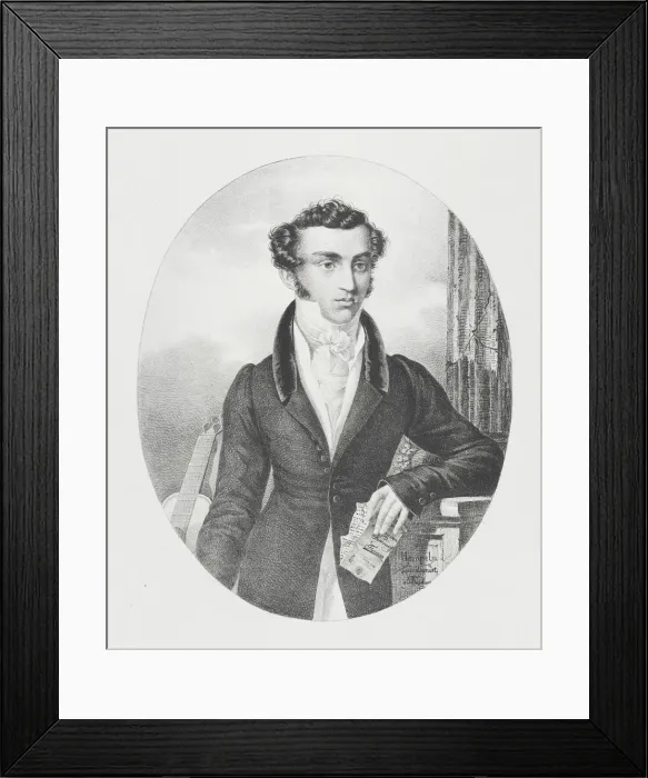 Framed Print : Portrait of Nikolai Alexandrovich Korsakov (1800-1820) Framed Print : Portrait of Nikolai Alexandrovich Korsakov (1800-1820)