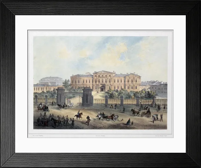 Framed Print : The Imperial Page Corps in Sankt Petersburg Framed Print : The Imperial Page Corps in Sankt Petersburg