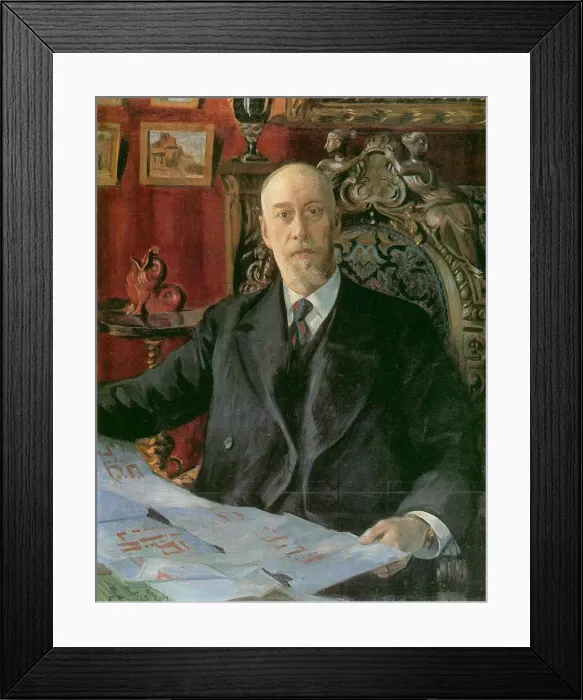 Framed Print : Portrait of Nikolai Karlovich von Meck (1863-1929) Framed Print : Portrait of Nikolai Karlovich von Meck (1863-1929)