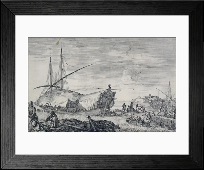 Framed Print : Galley with a Roof Framed Print : Galley with a Roof
